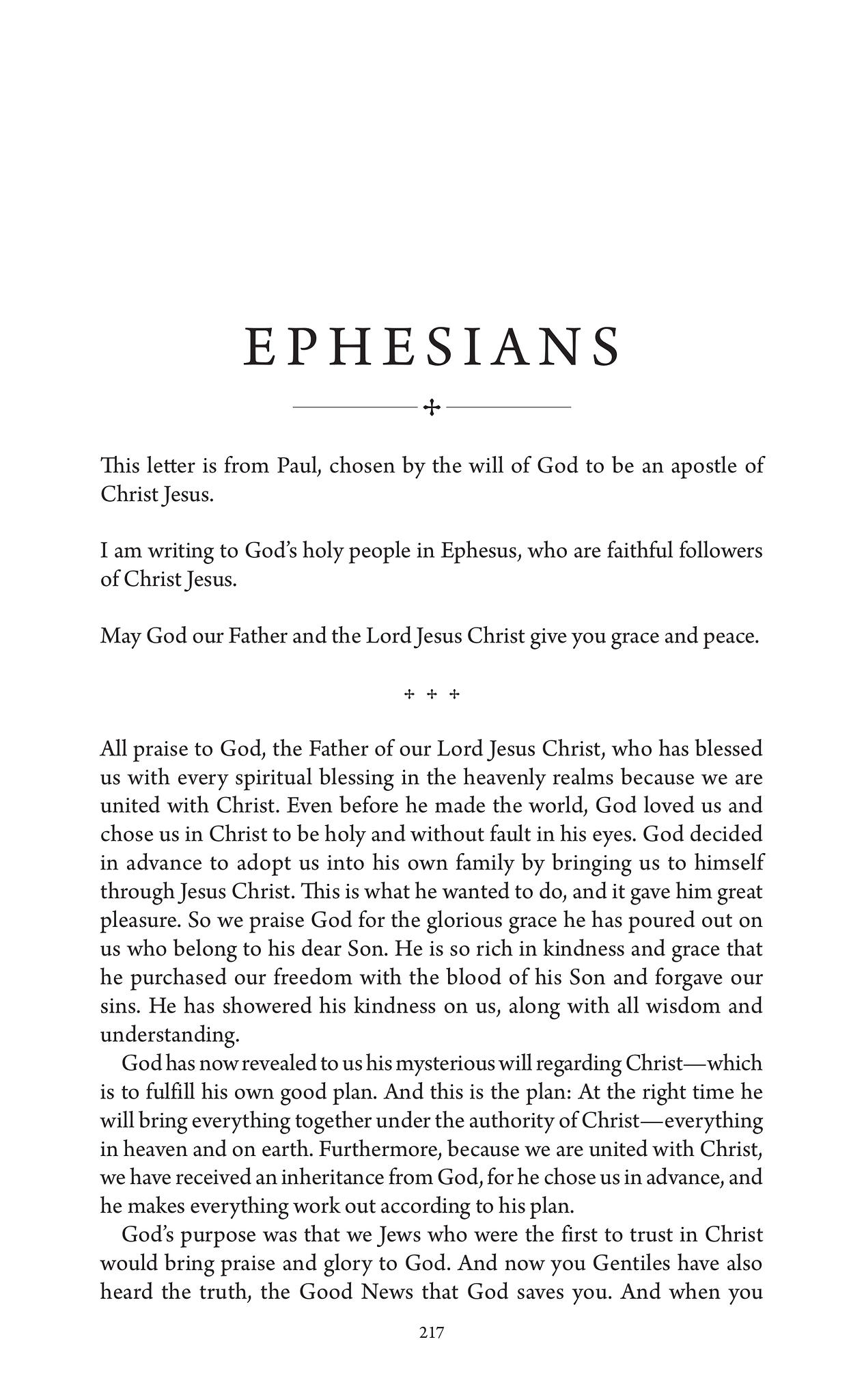 The book of Ephesians from Immerse: Messiah